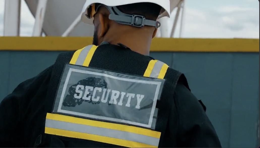 Site security officer at Salters Brook, Cudworth